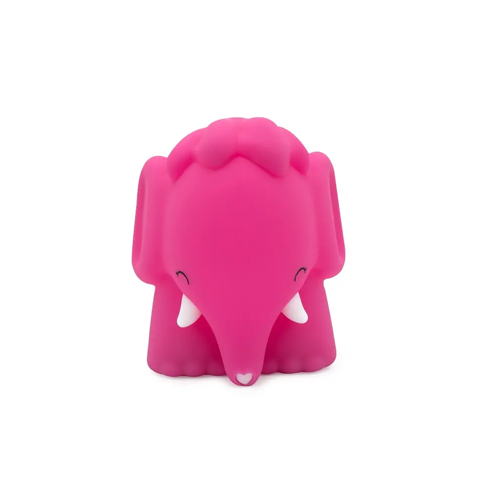 Нощна лампа Dhink® - Elephant, силикон, розова