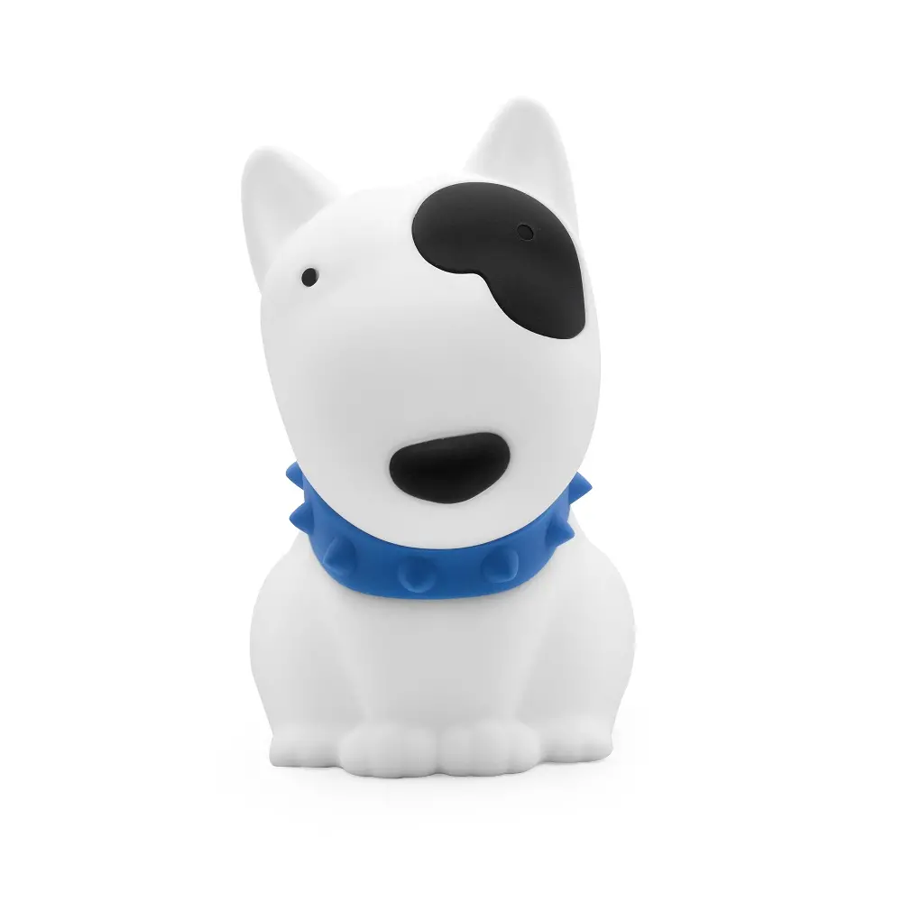 Нощна лампа Dhink® - Dog, силикон, бяла