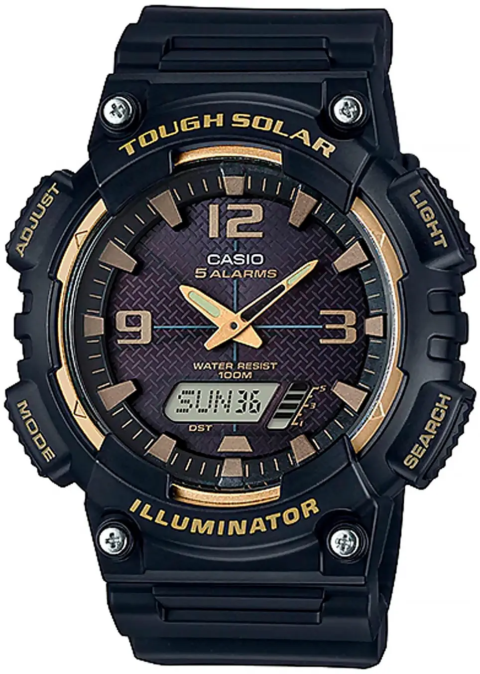 Ceas digital pentru bărbați Casio Solar - Casio Collection - AQ-S810W-1A3VDF