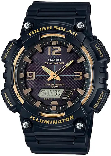 Ανδρικό ψηφιακό ρολόι Casio Solar - Casio Collection - AQ-S810W-1A3VDF - 1
