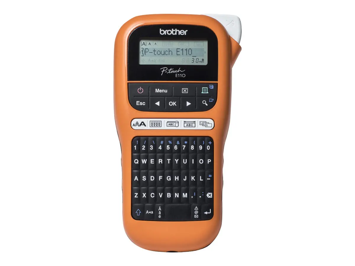 IMPRIMANTĂ DE ETICHETE BROTHER P-Touch PTE110VP (PT-E110VP) - PN PTE110VPYJ1 (PT-E110VPYJ1)