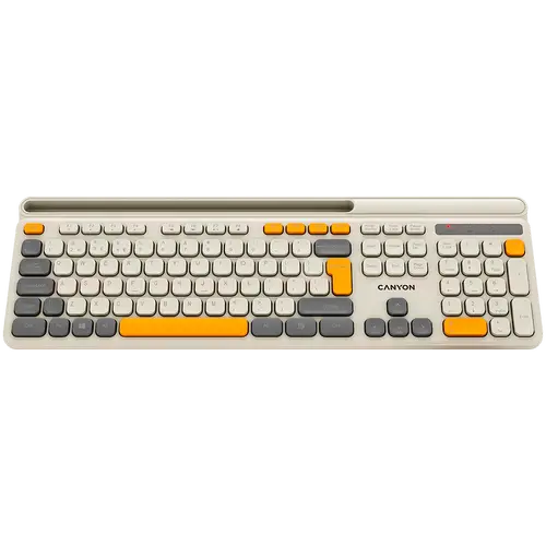CANYON keyboard HKB-W03 EN AAA Wireless Beige - image 1