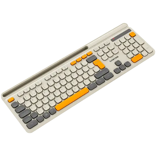 CANYON keyboard HKB-W03 EN AAA Wireless Beige - image 3