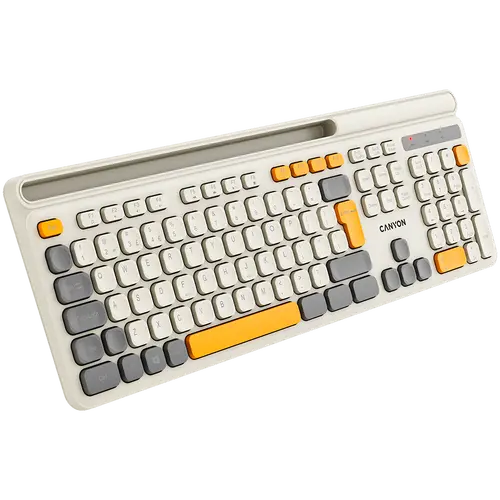 CANYON keyboard HKB-W03 EN AAA Wireless Beige - image 4