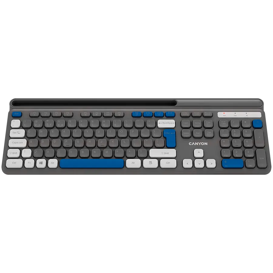 CANYON keyboard HKB-W03 EN AAA Wireless Grey - image 1