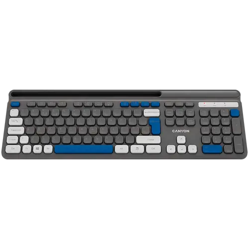 CANYON keyboard HKB-W03 EN AAA Wireless Grey - image 1