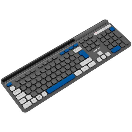 CANYON keyboard HKB-W03 EN AAA Wireless Grey - image 2