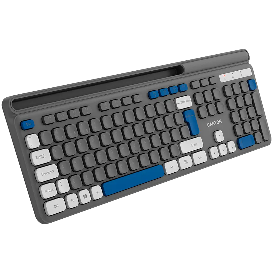 CANYON keyboard HKB-W03 EN AAA Wireless Grey - image 3