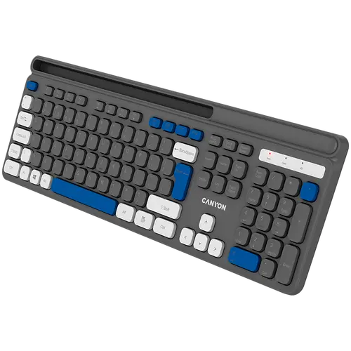 CANYON keyboard HKB-W03 EN AAA Wireless Grey - image 4