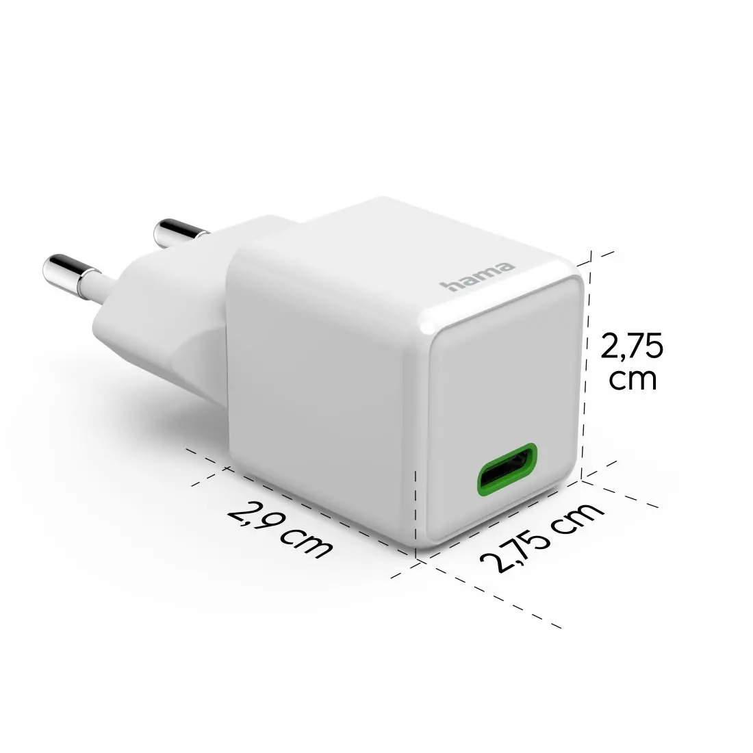 Мрежово супер мини-зарядно, USB-C, 20W, 201980 - image 10