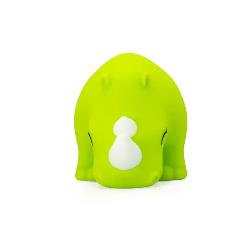 Нощна лампа Dhink® - Rhino, силикон, зелена