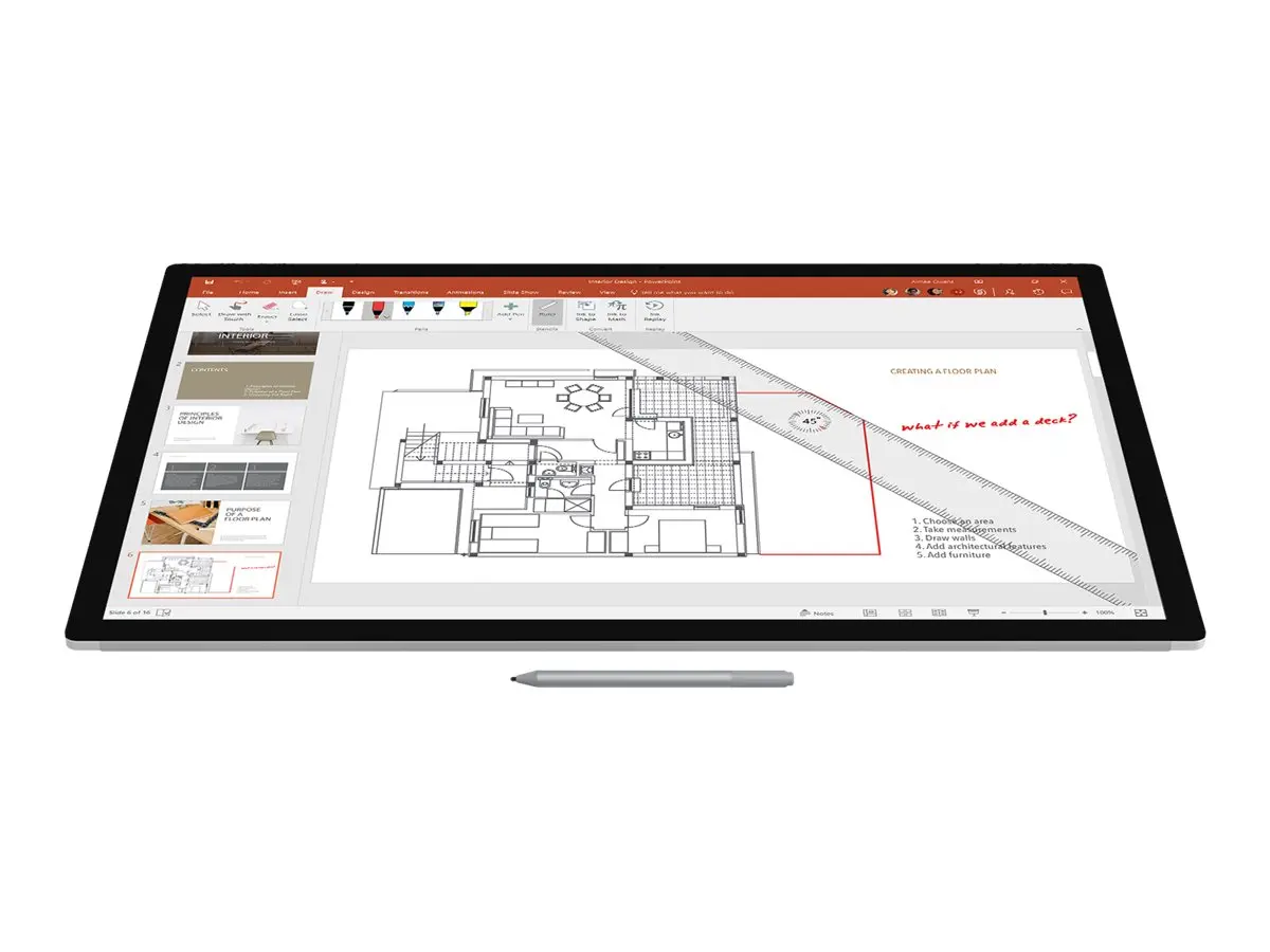 MS Surface Pro Pen V4 Commercial SC Hardware Silver (IT)(PL)(PT)(ES) - image 3