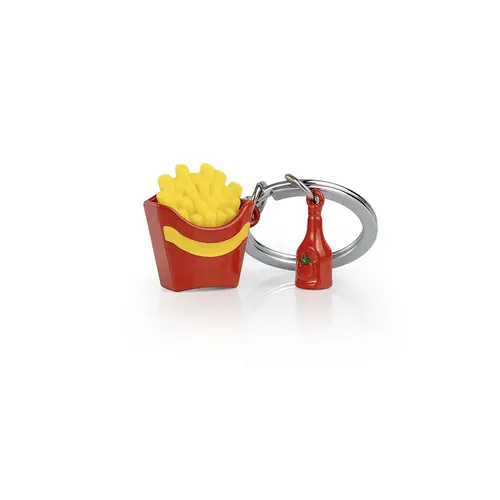 Breloc Metalmorphose French Fries With Ketchup bottle - 1