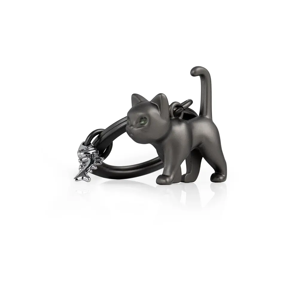 Breloc Metalmorphose Black Cat