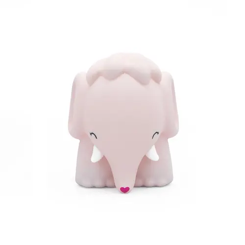 Акумулаторна нощна лампа Dhink® - Elephant, светлорозова
