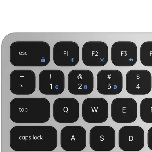 Tastatură wireless Huion HB186S, Pentru tabletă grafică, Bluetooth 5.1 - 7
