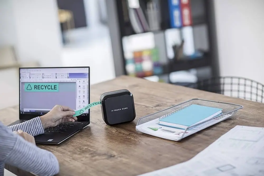 ЕТИКЕТЕН ПРИНТЕР BROTHER P-Touch CUBE plus - PTP710BT (PT-P710BT) - PN PTP710BTXG1 (PT-P710BTXG1) - image 5