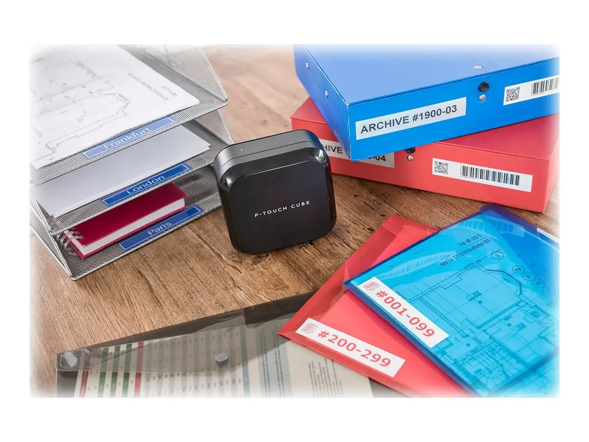 ЕТИКЕТЕН ПРИНТЕР BROTHER P-Touch CUBE plus - PTP710BT (PT-P710BT) - PN PTP710BTXG1 (PT-P710BTXG1) - image 6