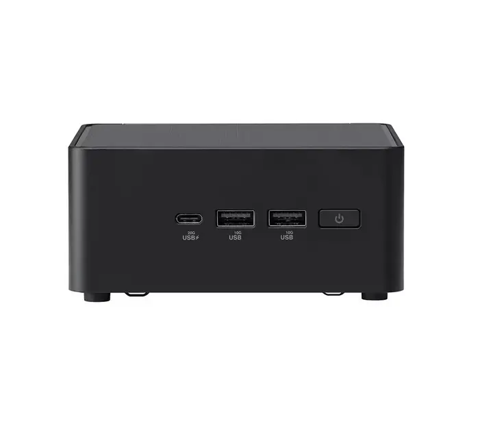 Настолен компютър, Asus NUC 14 Pro Intel Core 3 100U, Intel GPU, 4 x USB, Wi-Fi 6E AX211 + 2.5GBe LAN, 2 x HDMI, 2 x Thunderbolt 4 (USB-C+DP), no Storage (NVMe and 2.5" SATA), no RAM, no OS, Tall Kit