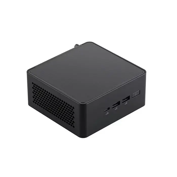 Настолен компютър, Asus NUC 14 Pro Intel Core 3 100U, Intel GPU, 4 x USB, Wi-Fi 6E AX211 + 2.5GBe LAN, 2 x HDMI, 2 x Thunderbolt 4 (USB-C+DP), no Storage (NVMe and 2.5" SATA), no RAM, no OS, Tall Kit - image 2
