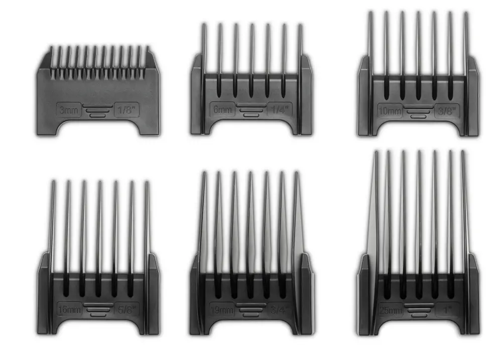 Машинка за подстригване, Beurer MN5X hair clipper, 7 Attachments, 6 adjustable cutting lengths and 4-stage fine adjustment, LED display with battery display, Battery and mains operation, travel lock display and charge display, storage bag - image 1
