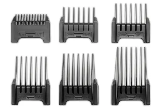 Машинка за подстригване, Beurer MN5X hair clipper, 7 Attachments, 6 adjustable cutting lengths and 4-stage fine adjustment, LED display with battery display, Battery and mains operation, travel lock display and charge display, storage bag - image 1