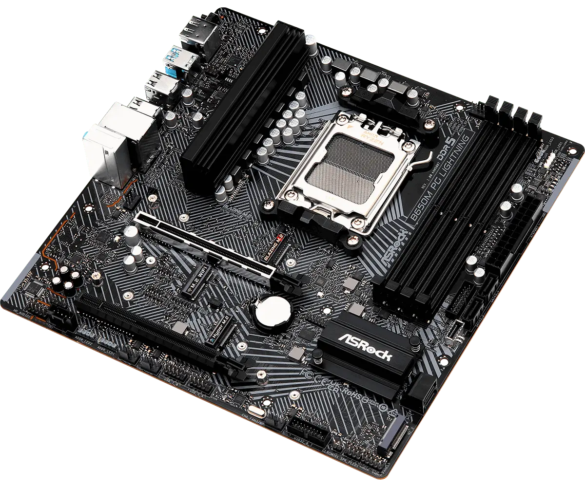Дънна платка, ASROCK B650M PG LIGHTNING - image 3