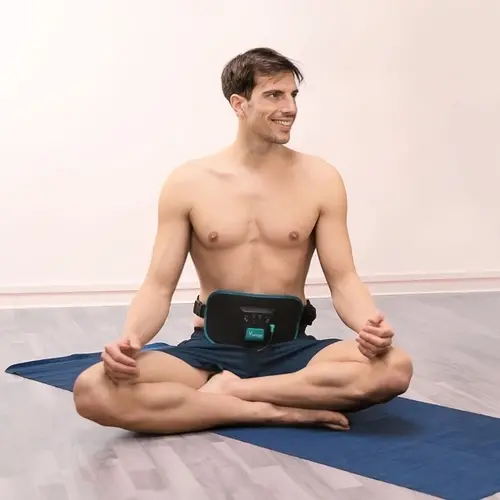 Aparat de masaj, Beurer Antelope Corefit II, centură EMS 2 în 1 pentru mușchii abdominali centrali și mușchii zonei lombare; Electrozi: 2x abdomen - 2