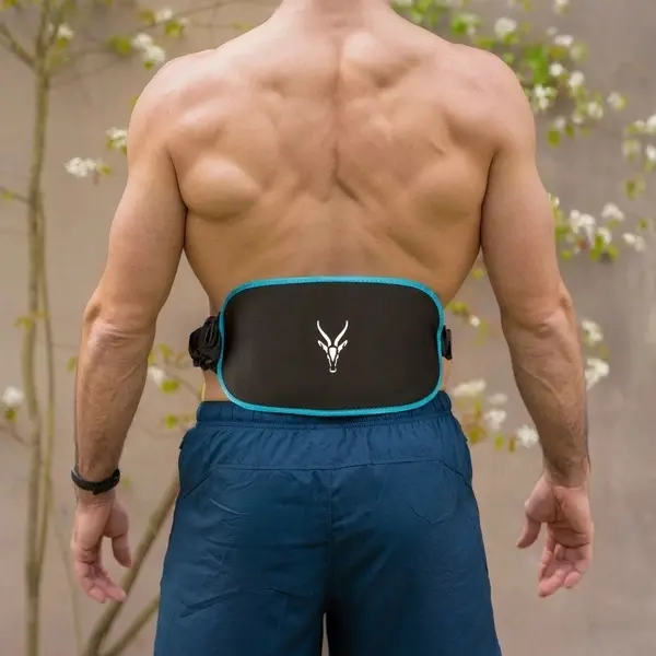 Масажор, Beurer Antelope Corefit II,  2 in 1 EMS belt for core abdominal muscles and lower back muscles; Electrodes: 2x stomach, 2x back; 9 training programs; adjustable intensity /0-40/; abdominal circumferences of 75-130 cm - image 2