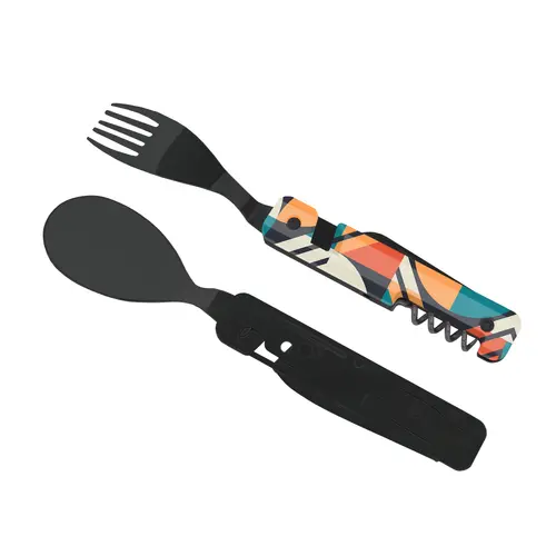 Комплект за хранене Akinod Multifunction Cutlery 13H25, Composition