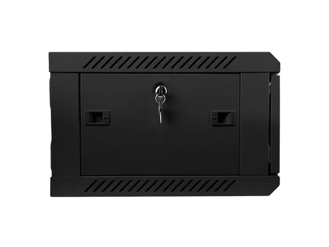 Ερμάριο επικοινωνιών, Lanberg rack 19" επίτοιχο 4U / 600x450 για αυτοσυναρμολόγηση (flat pack), μαύρο - image 4