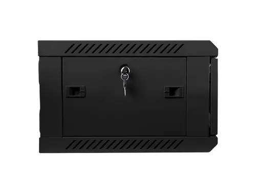 Комуникационен шкаф, Lanberg rack cabinet 19" wall-mount 4U / 600x450 for self-assembly (flat pack), black - image 4