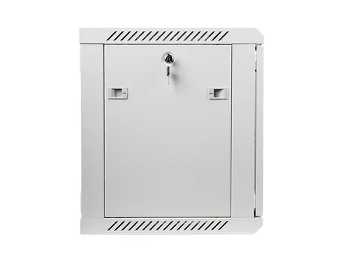 Комуникационен шкаф, Lanberg rack cabinet 19" wall-mount 9U / 600x450 for self-assembly (flat pack), grey - image 3
