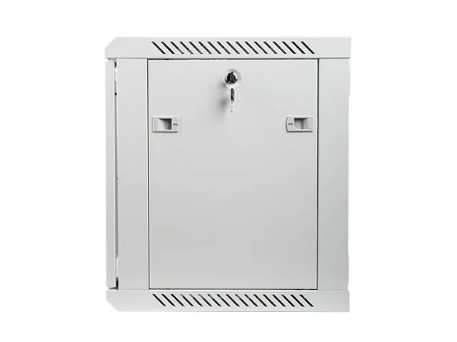 Комуникационен шкаф, Lanberg rack cabinet 19" wall-mount 9U / 600x450 for self-assembly (flat pack), grey - image 4
