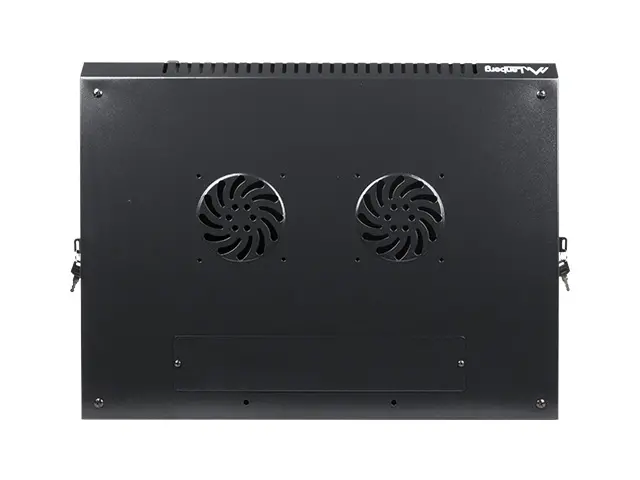Комуникационен шкаф, Lanberg rack cabinet 19'' wall-mount 12U / 600x450 for self-assembly (flat pack), black - image 3