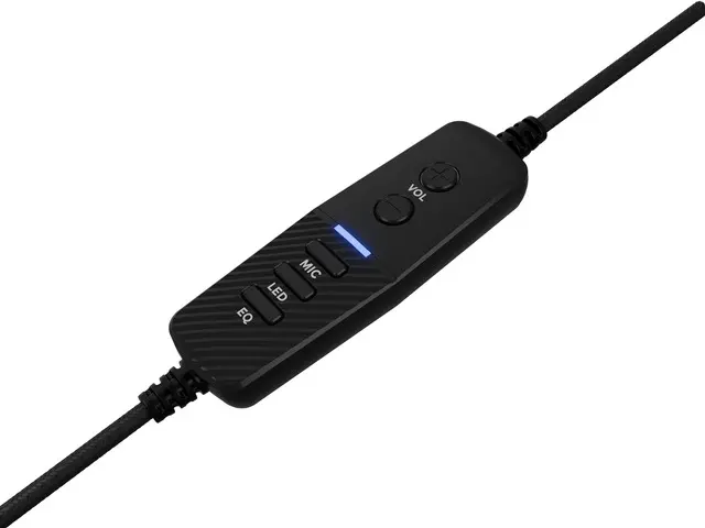 Слушалки, Genesis Headset Neon 764 with microphone, RGB illumination, USB, Black - image 4