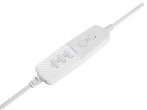 Слушалки, Genesis Headset Neon 764 with microphone, RGB illumination, USB, White - image 4