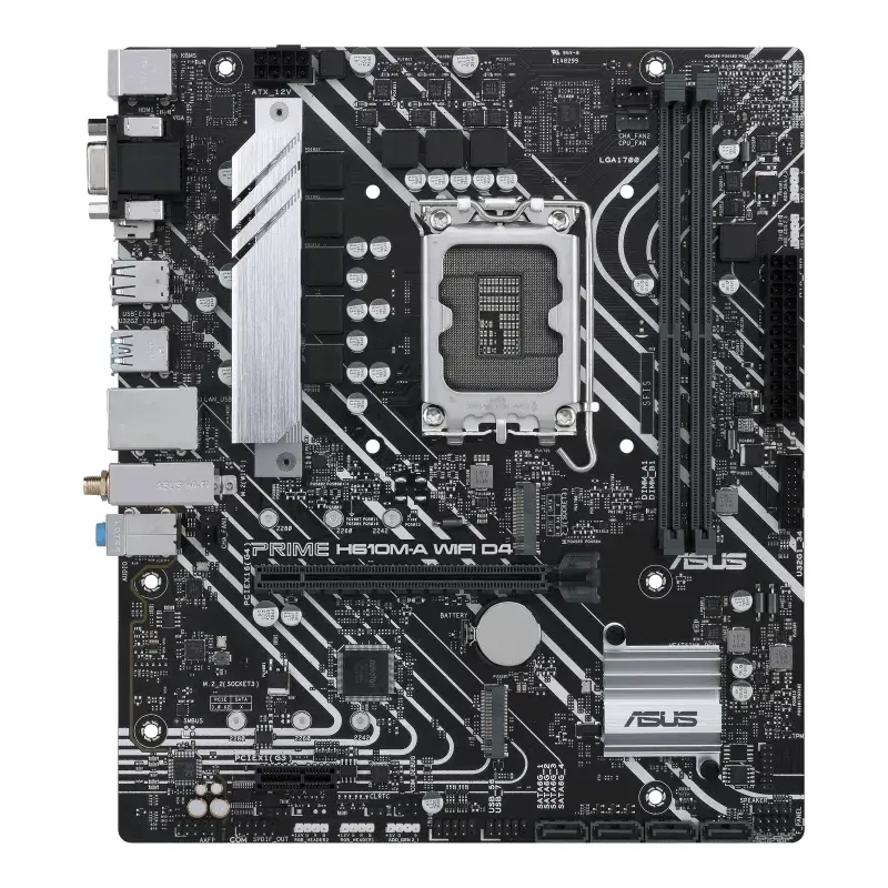 Placă de bază ASUS PRIME H610M-A WIFI D4, LGA 1700 mATX