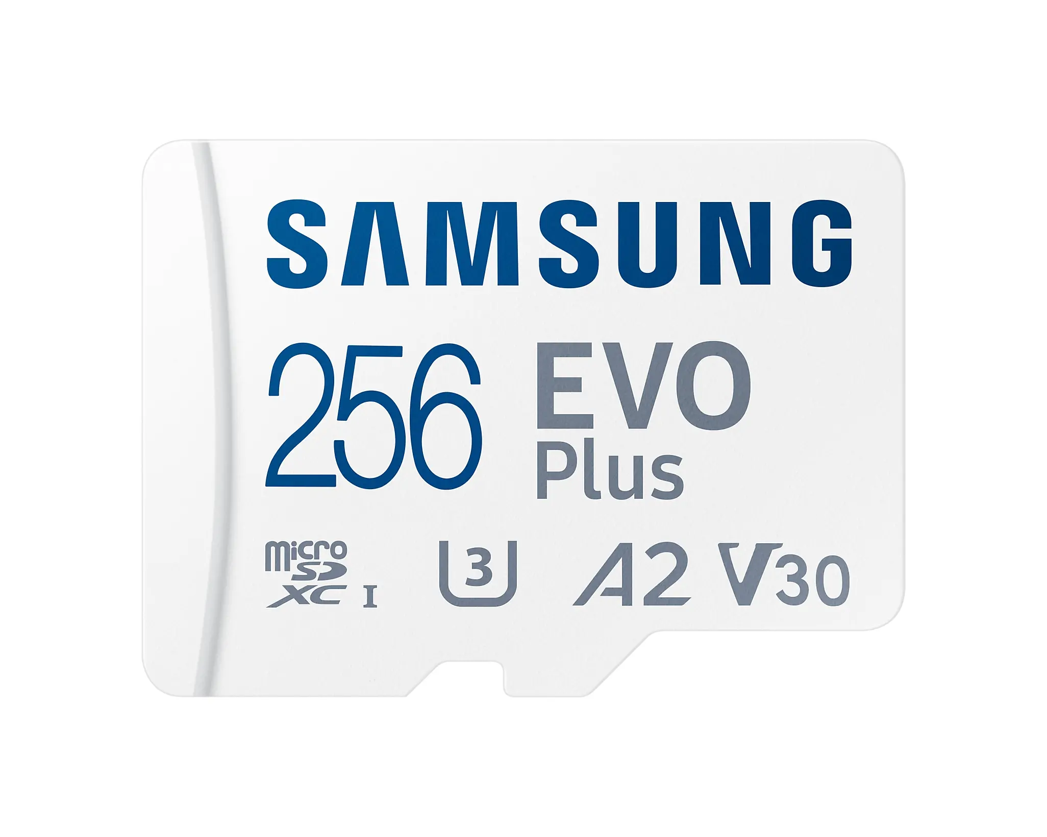 Памет, Samsung 256GB micro SD Card EVO Plus with Adapter, UHS-I interface, Read Speed up to 160MB/s