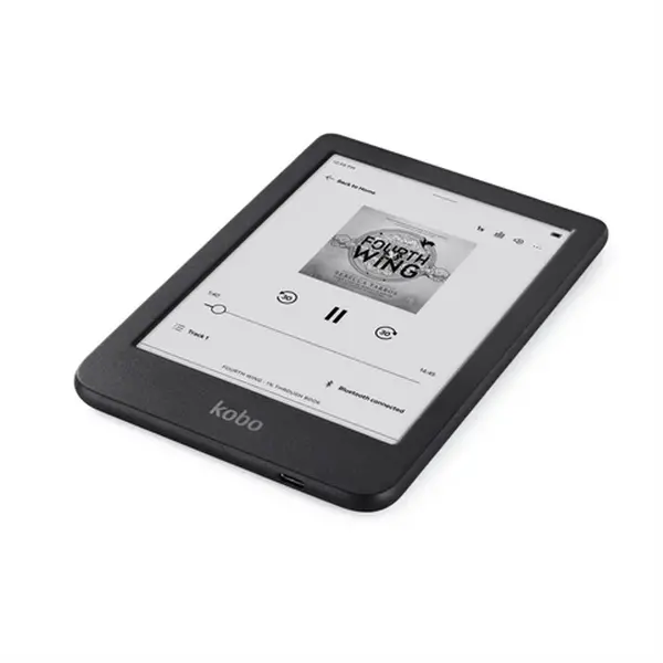 Συσκευή ανάγνωσης e-book, Kobo Clara BW αναγνώστης e-book, οθόνη αφής E Ink Carta 1300 6 ιντσών, 1448 x 1072 pixels, 16 GB, 1000 MHz/512 MB, 1 x USB - image 2