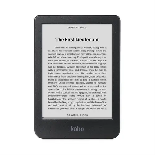 Cititor de cărți electronice, Kobo Clara BW e-Book Reader, ecran tactil E Ink Carta 1300 de 6 inch, 1448 x 1072 pixeli, 16 GB, 1000 MHz/512 MB, 1 Cititor de cărți electronice, Kobo Clara BW e-Book Reader, ecran tactil E Ink Carta 1300 de 6 inch, 1448 x 1072 pixeli, 16 GB, 1000 MHz/512 MB, 1