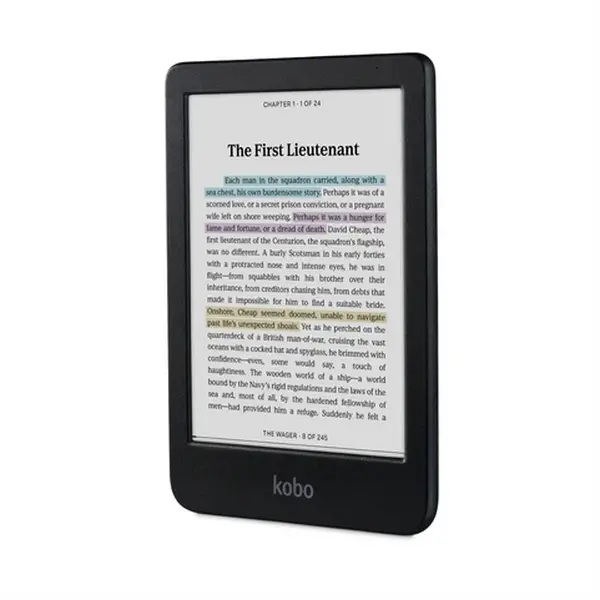 Cititor de cărți electronice, Kobo Clara Colour e-Book Reader, E Ink Kaleido ecran tactil 6 inci color, 1448 x 1072 pixeli, 16 GB, 1000 MHz/512 MB - image 1