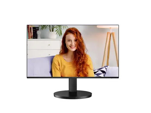 Монитор, AOC 24B3CF2, 23.8" IPS WLED, 1920x1080@100Hz, 4ms GtG, 1ms MPRT, 250cd m/2, 1300:1, 20M:1 DCR, Adaptive Sync, FlickerFree, Low Blue Light., 2Wx2, Tilt, Height Adjust, HDMI, USB hub