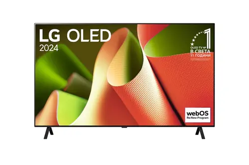 Телевизор, LG OLED65B43LA, 65" UHD OLED Color, 4K (3840 x 2160), DVB-C/T2/S2, Full Cinema Screnn, Alpha 8 AI 4K, ThinQ AI, HDR10, VRR, NVIDIA G-SYNC, AMD FreeSync, Dolby Vision, Dolby Atmos, Wi-Fi, Bluetooth, HDMI, USB, Airplay 2, Multi View, Meteor Titan