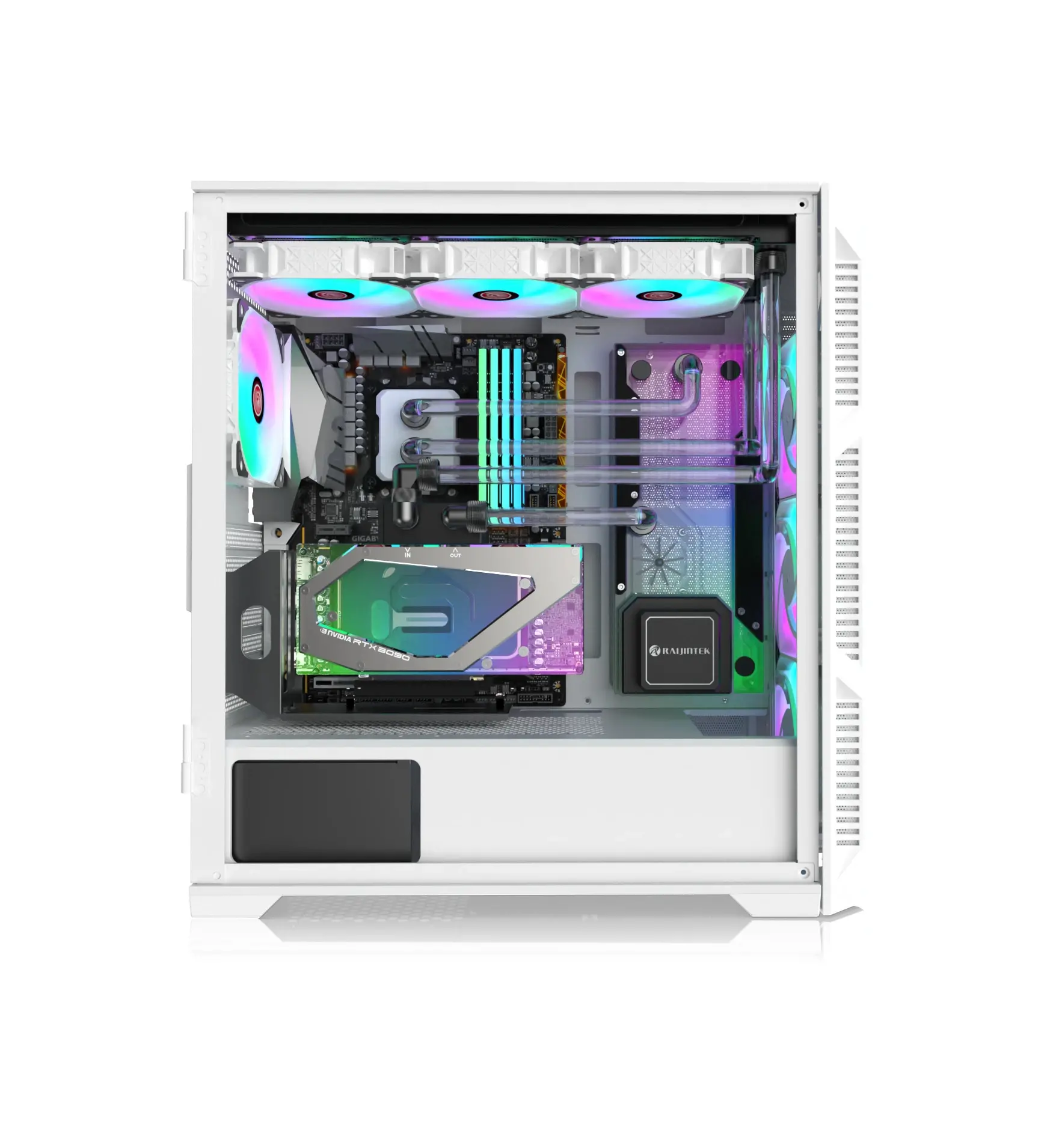 Raijintek кутия Case EATX - PONOS ULTRA WHITE MS4 - image 2