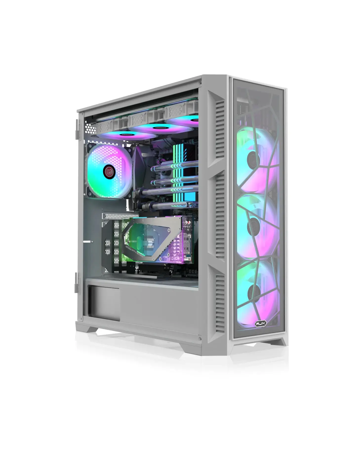 Raijintek кутия Case EATX - PONOS ULTRA WHITE TG4 - image 3
