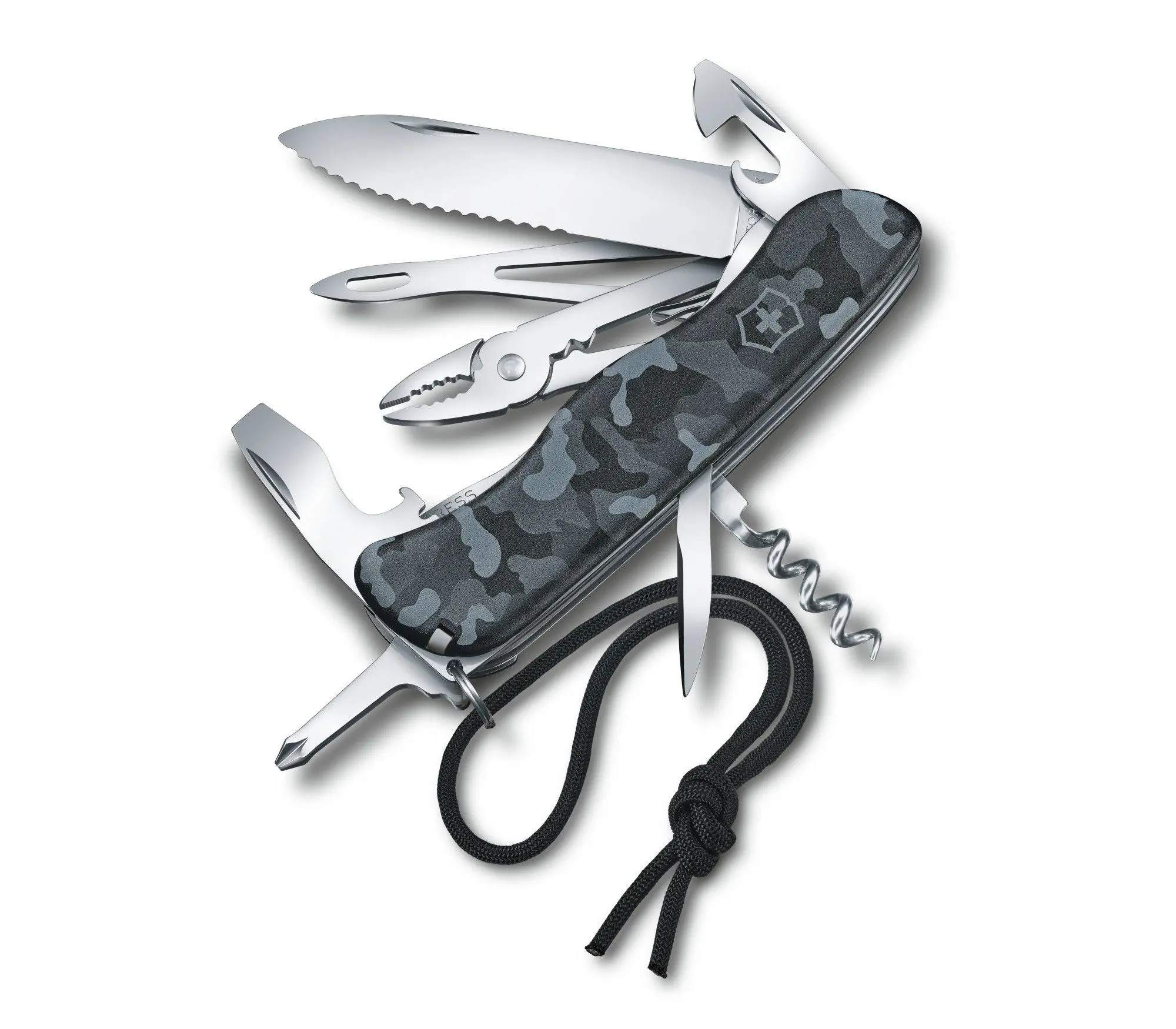Швейцарски джобен нож Victorinox Skipper Navy Camouflage 0.8593.W942