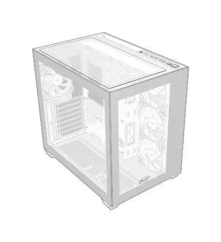 Raijintek кутия Case ATX - PAEAN C7 WHITE - image 16