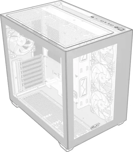 Raijintek кутия Case ATX - PAEAN C7 BLACK - image 6