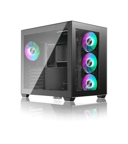 Raijintek carcasă Case ATX - PAEAN C7 BLACK - 1